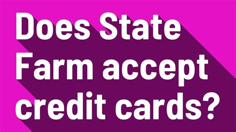 Does State Farm Accept Mastercard